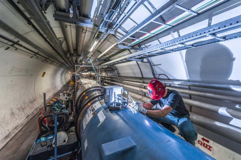 Operaciones de mantenimiento en el LHC